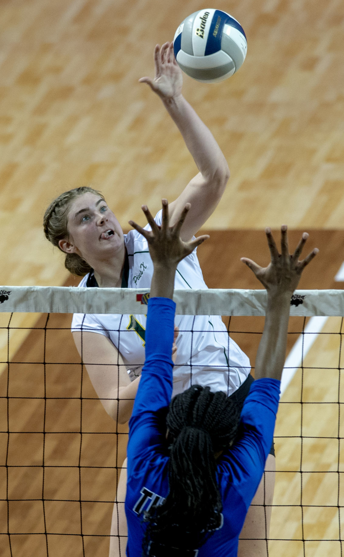 Class A state volleyball, Pius X vs. PLVS, 11.8